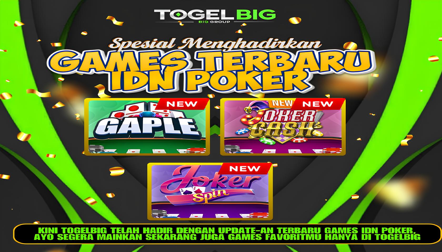 SPESIAL MENGHADIRKAN GAMES TERBARU IDN POKER 