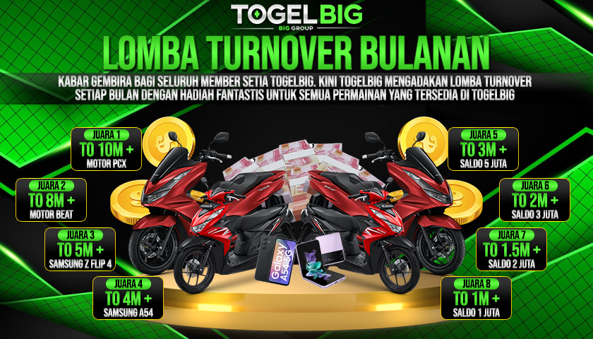 TURN OVER BULANAN TOGELBIG